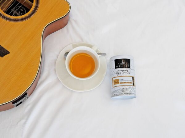 Infusión de rooibos con jazmín, Una Noche Bajo Las Estrellas. Guitarra, infusión, 75g.
